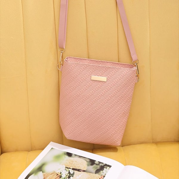 Axelväska Tygväska ROSA Pink