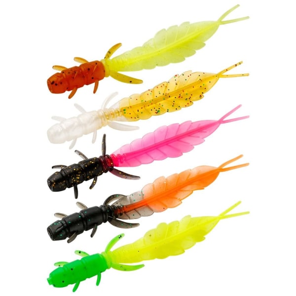 Soft Fishing Lure 3-leddet Soft Lure 10PCSB- 5CM 1,27G B- 5CM 10pcsB- 5cm 1.27g