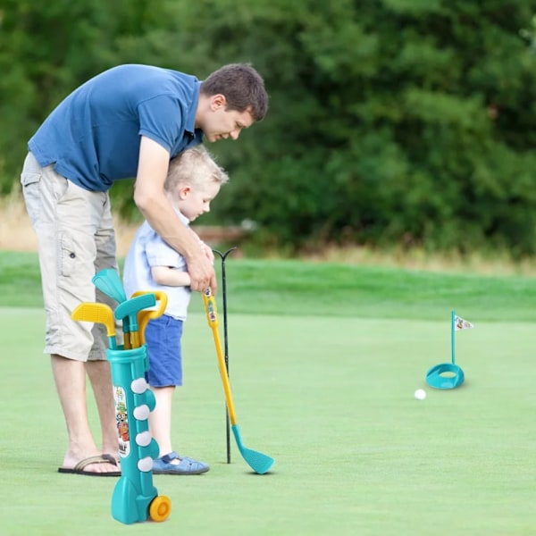 Mini Putter Golf Club Legetøjsgolfkøller sæt 1 1 1