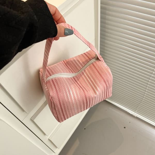 Makeuptaske Toilettaske LYSERØD Pink
