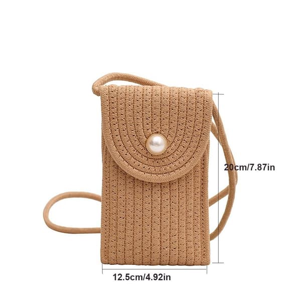 Crossbody tasker Skuldertasker HVID PRIK PRIK White Dot-Dot