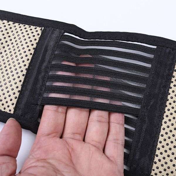 Magnetiskt Ryggstöd Bälte Turmalin Midjeband Bälte TILLBAKA L L Back L-L