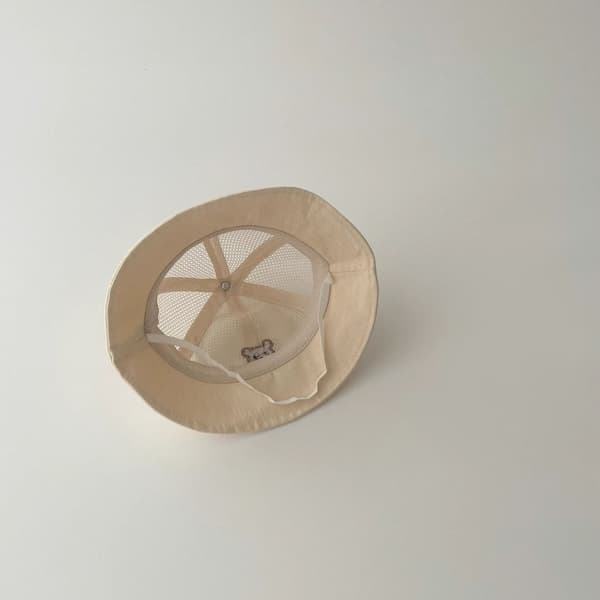 Bøttehatter for barn Solhatt BEIGE beige