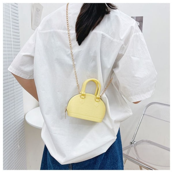 Mini Shell Crossbody Väska Underarmsväska 9 9 9