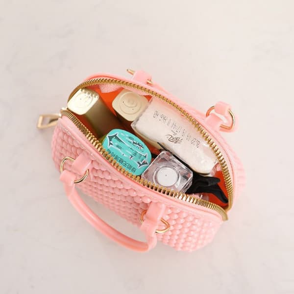 Jelly Taske Håndtaske LYSERØD light pink