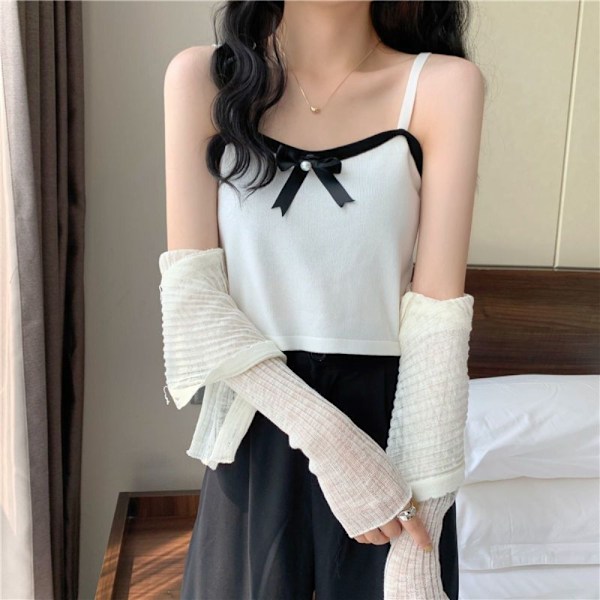 Vest Crop Topit PINK Pink
