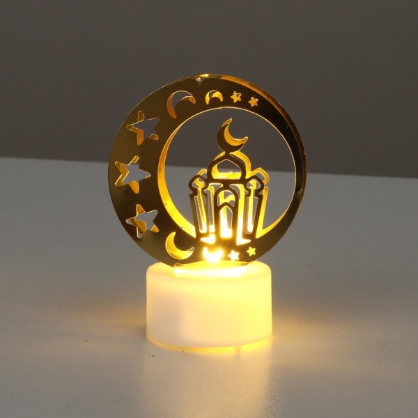 Eid Mubarak Ramadan Dekorasjonslampe Led Lights String 7 7