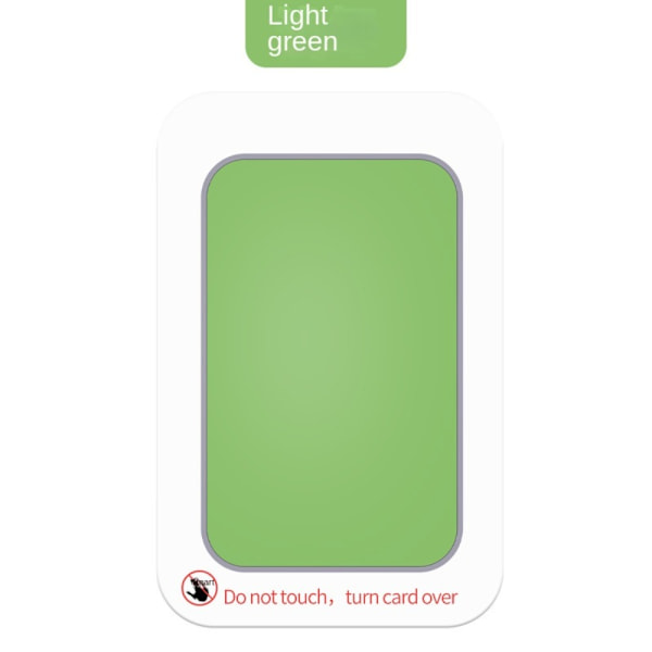 Baby Footprint Ink Pad Pet Håndaftryk LYS GRØN Light Green