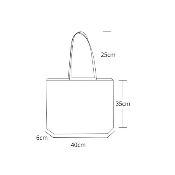 Lærred Shopper Bag Eco Shopping Bag 2 2 2