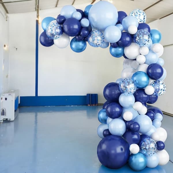 Ballonbue Guirlande Sæt BLÅ BLÅ blue