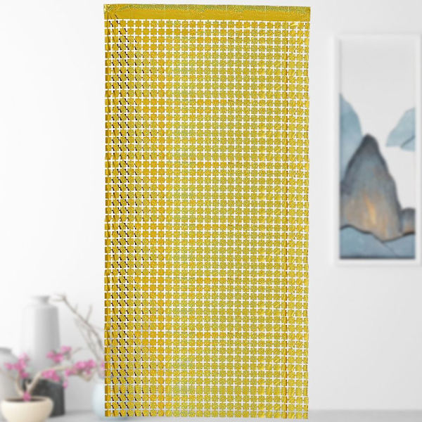 2m Wall Tausta Verho Shimmer Square Taustat GOLD gold
