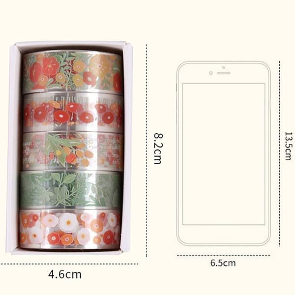 Washi-teippisetti DIY Koristeteippi C C C