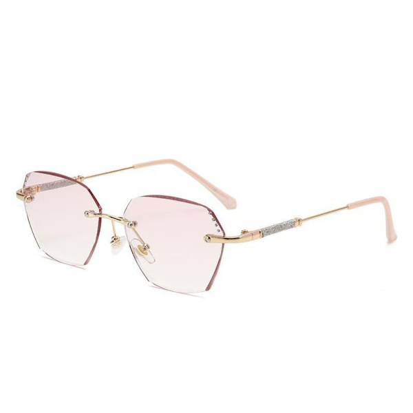 Diamond Cut Læsebriller Gradient Blocking Briller GULD gold