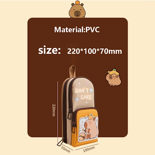 Capybara Stationery Bag Stationery Box A A A