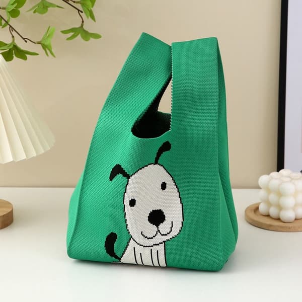 Knut Handväska Tote Bag BLÅ Blue