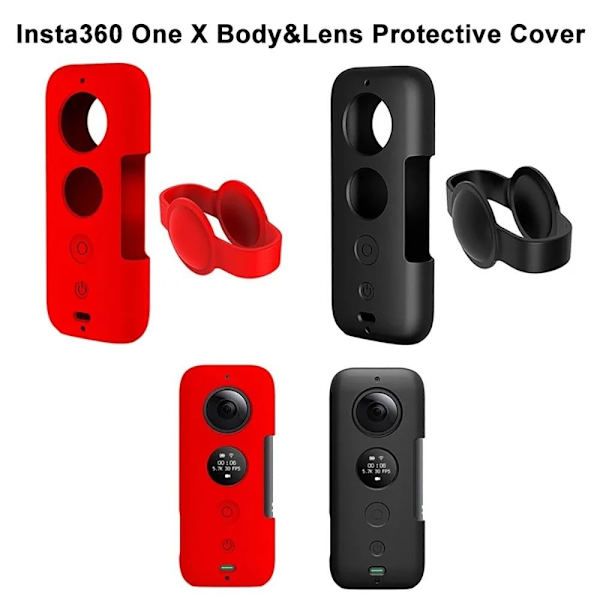 Kameralinsskydd Case SVART black