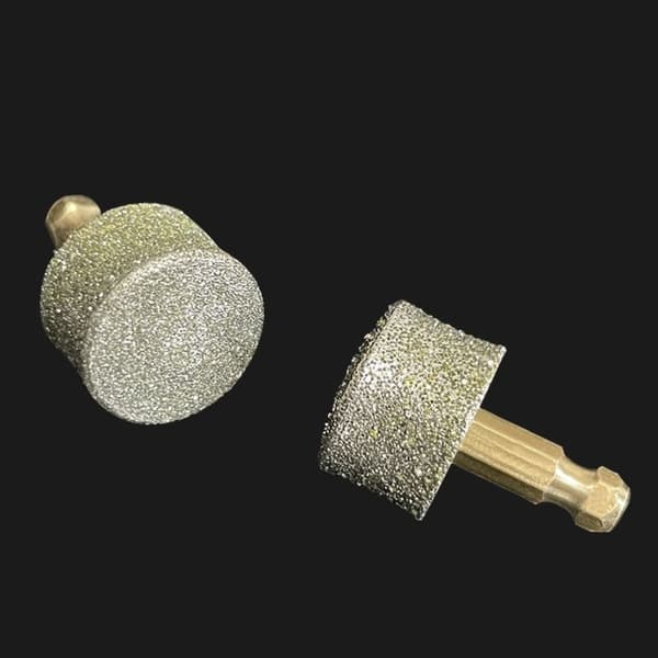 2 stk. neglesliperbits for hund, diamantsliperhjul