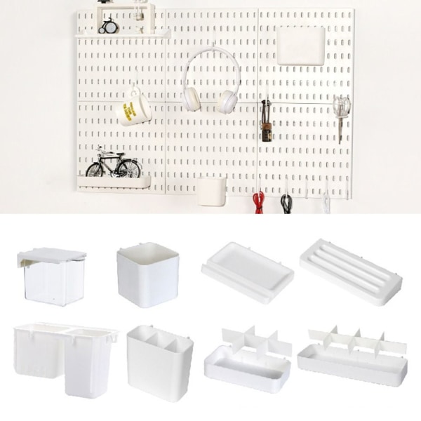 Pegboard förvaringslådor Hål Board case 5 5 5