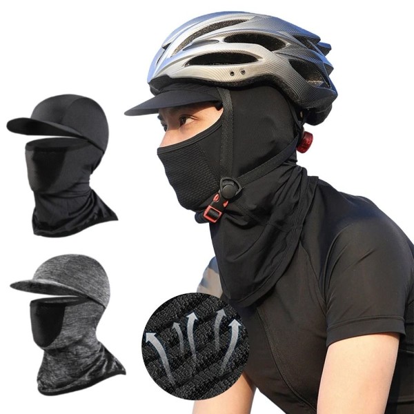 Full Face Cap Cycling Balaclava DARK GREY Dark Grey