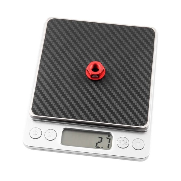 Barnesykkelmutter M8 Navmutter SVART Black