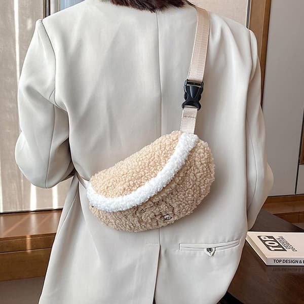 Ull Skulderveske KHAKI Khaki