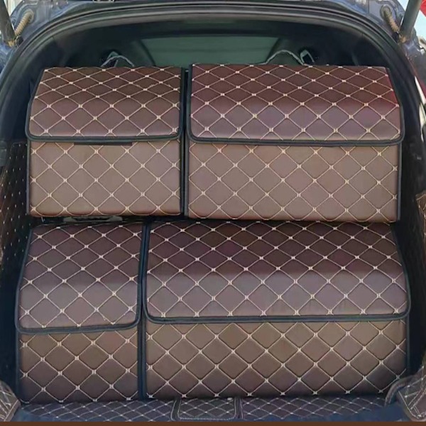 Trunk Organizer Box Værktøj Opbevaringspose KAFFE coffee