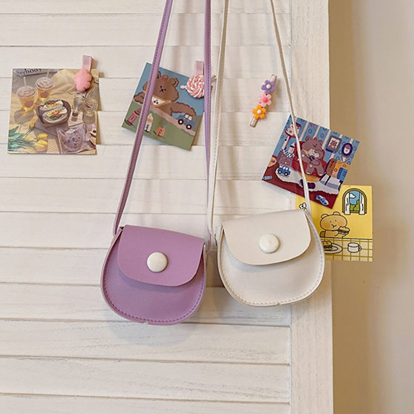 Cross Body Taske Kæde Pung HVID white