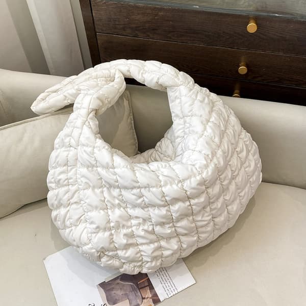 Cloud Bags Quiltet Mulepose til Kvinder BRUN Brown