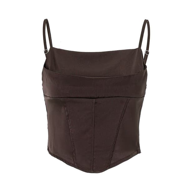 Toppitoppi Crop Topit RUSKEA M Brown M