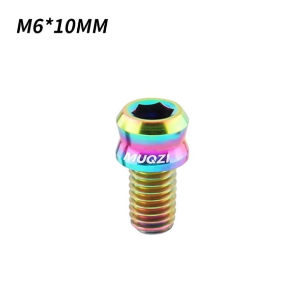 MTB V Bremsekaliberskruer RAINBOW M6X10MM Rainbow M6X10MM