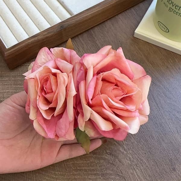 Rose Fransk Hårklype Blomster Hårklype C2 C2 C2