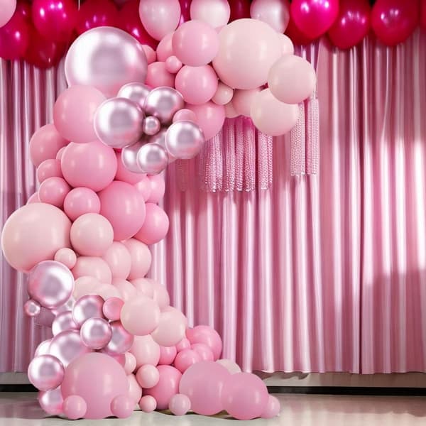 Bursdag Bryllup Rosa Ballonger