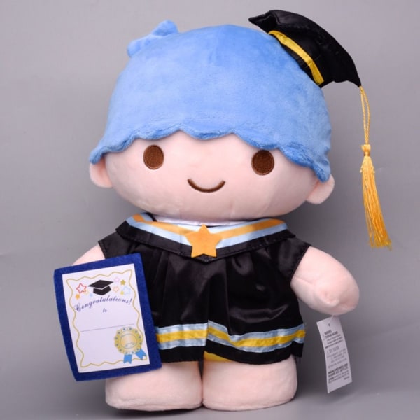 Kuromi Graduate Doll Kawaii Bachelor kjole MIN MELODIE MIN MELODIE