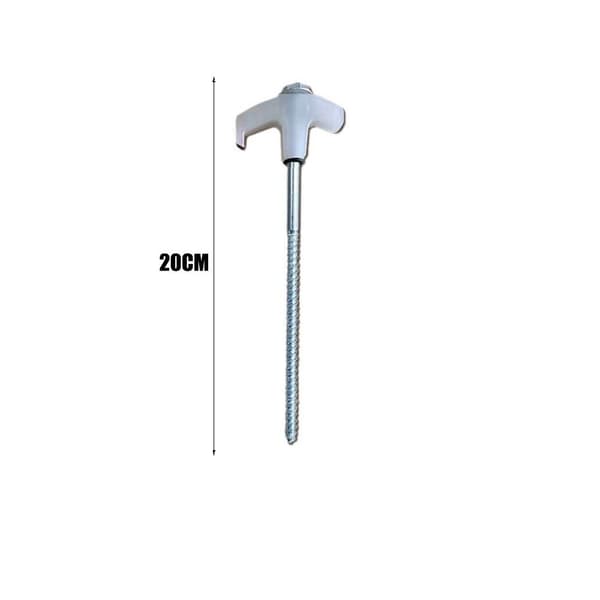 Telttakepit Valkoiset 20 cm white 20cm