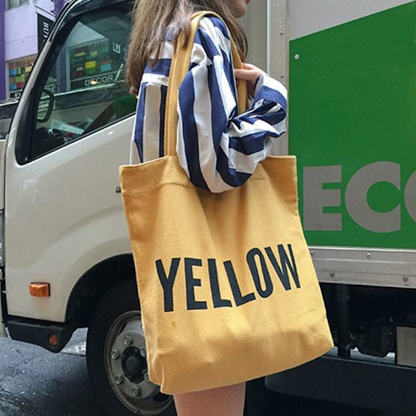 Skuldertaske Crossbody taske GUL Yellow