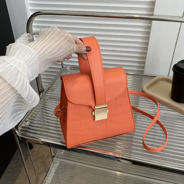 Axelväska Underarmsväska ORANGE Orange