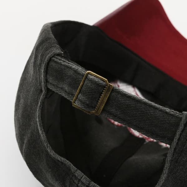 NYS Broderi Baseballkepsar Slitna Bleka Hattar GRÅ grey