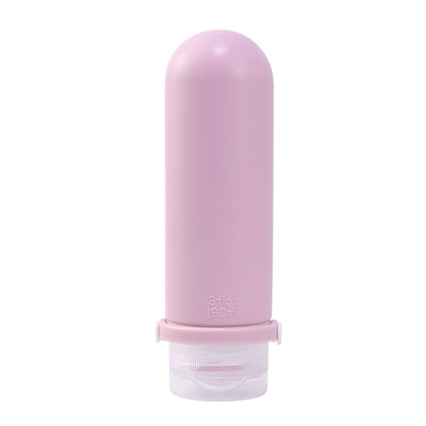Vätskebehållare Resepåfyllningsbar flaska ROSA 90ML pink 90ml