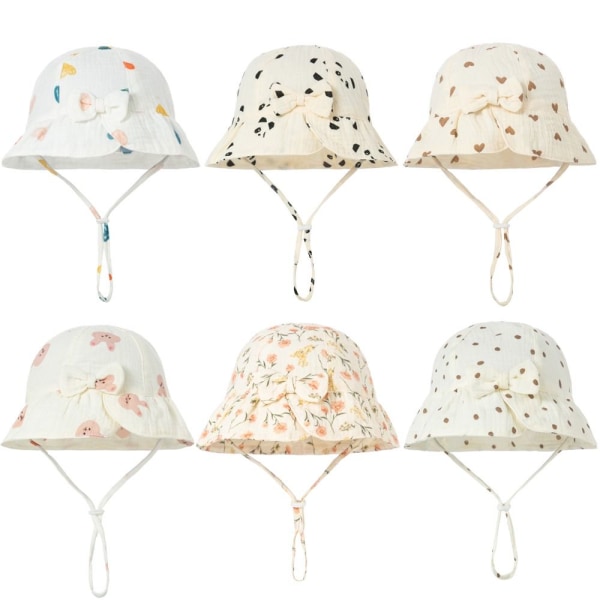 Girls Bucket Hat baby lippalakit 3 3 3