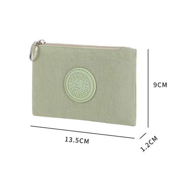 Säilytyslaukku Kolikkolaukku VAALEEN VIHREÄ light green