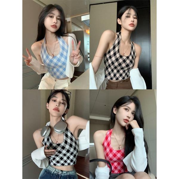Hulhalsstropp Tank Top APRIKOS Apricot