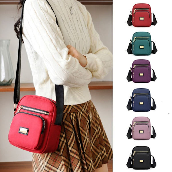 Crossbody Bag Skulderveske SVART black