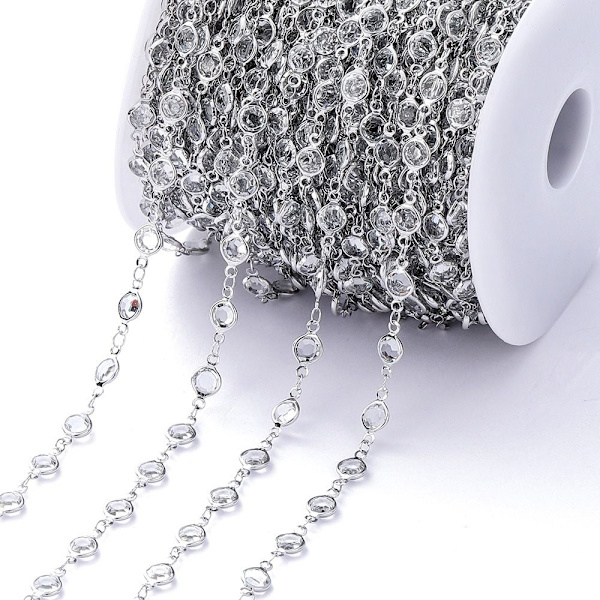 Crystal Beads Chains Halsband Chain 10 10 10