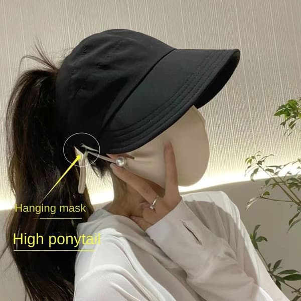 Solhatt Strandhatter SVART black