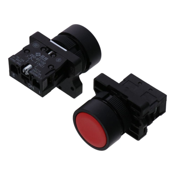 5 kpl Momentary Push Button Switch Power 1 NC N/C