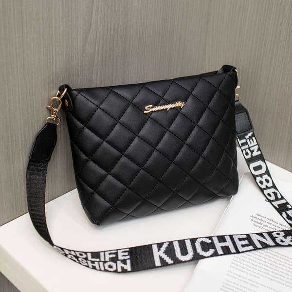 Messenger-taske Skuldertaske SORT black