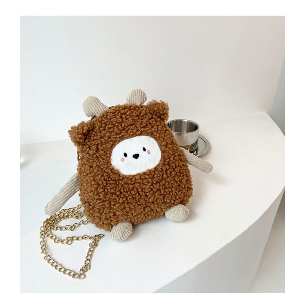 Crossbody Bag Axelväska BRUN brown