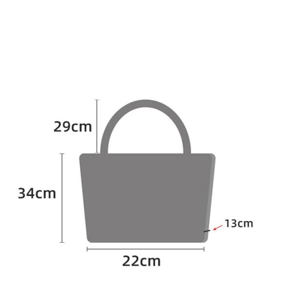 Håndholdt taske dame tote tasker SORT Black