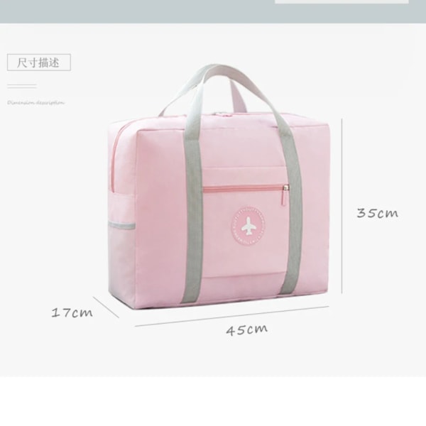 Bagasje Håndveske Trolley Bag ROSA pink