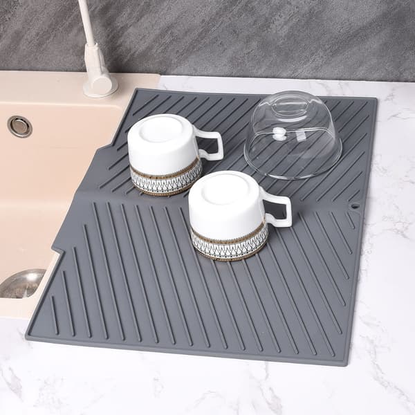 Tørkematte for bestikk GRÅ Grey